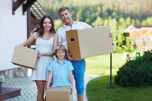 Professional movers handling packing and fragile items in Richmond upon Thames