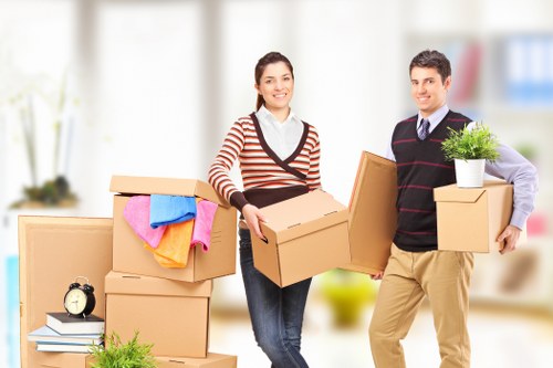 Office removals setup for a local business relocation