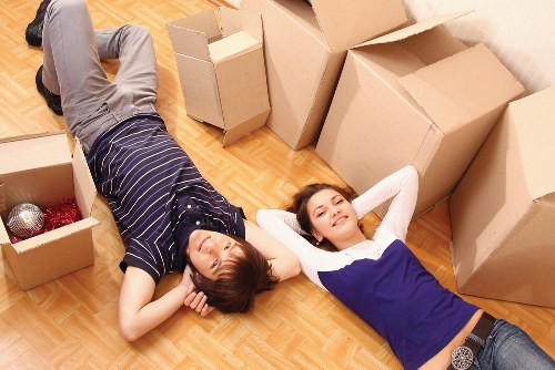 Office relocation items prepared for transport in Richmond upon Thames