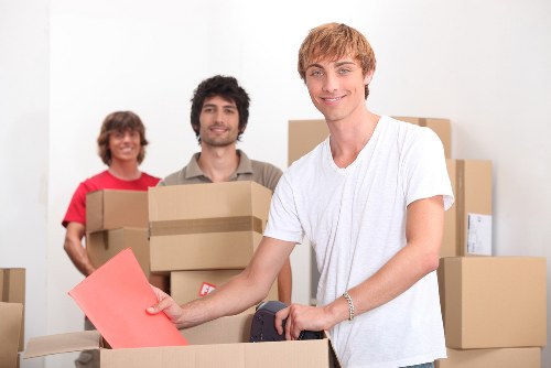 Professional moving team assisting a house relocation in Richmond upon Thames